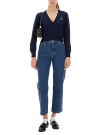 A.P.C Women's New Sailor Pants Blue