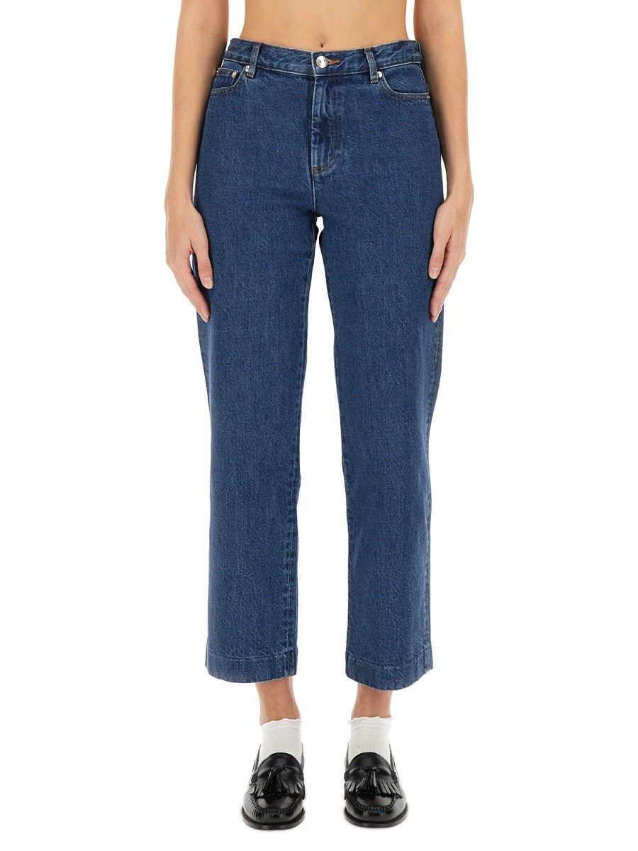 A.P.C Women's New Sailor Pants Blue