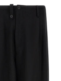 YOHJI YAMAMOTO New Standard Wallet Pants Black