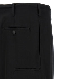 YOHJI YAMAMOTO New Standard Wallet Pants Black