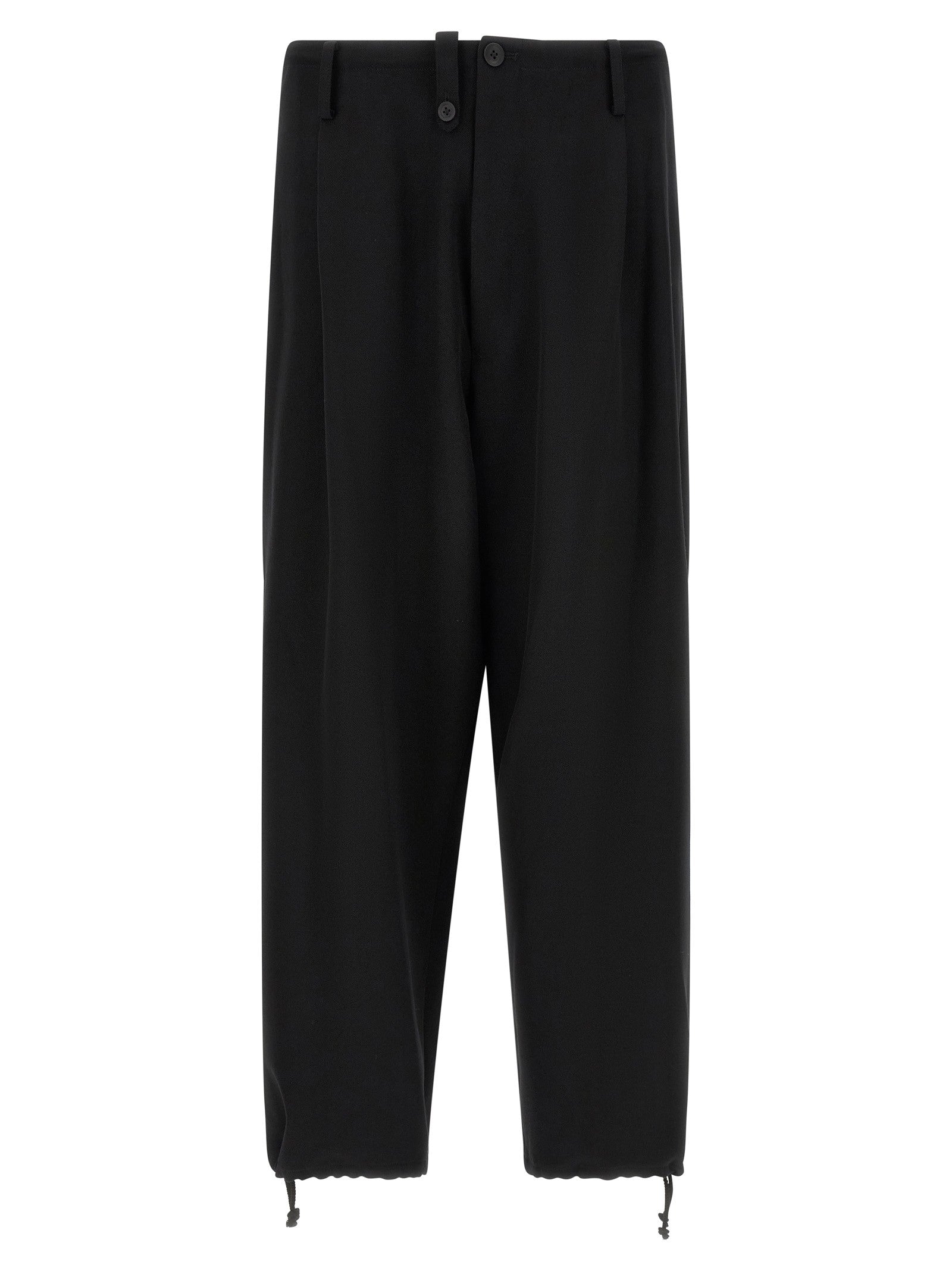 YOHJI YAMAMOTO New Standard Wallet Pants Black