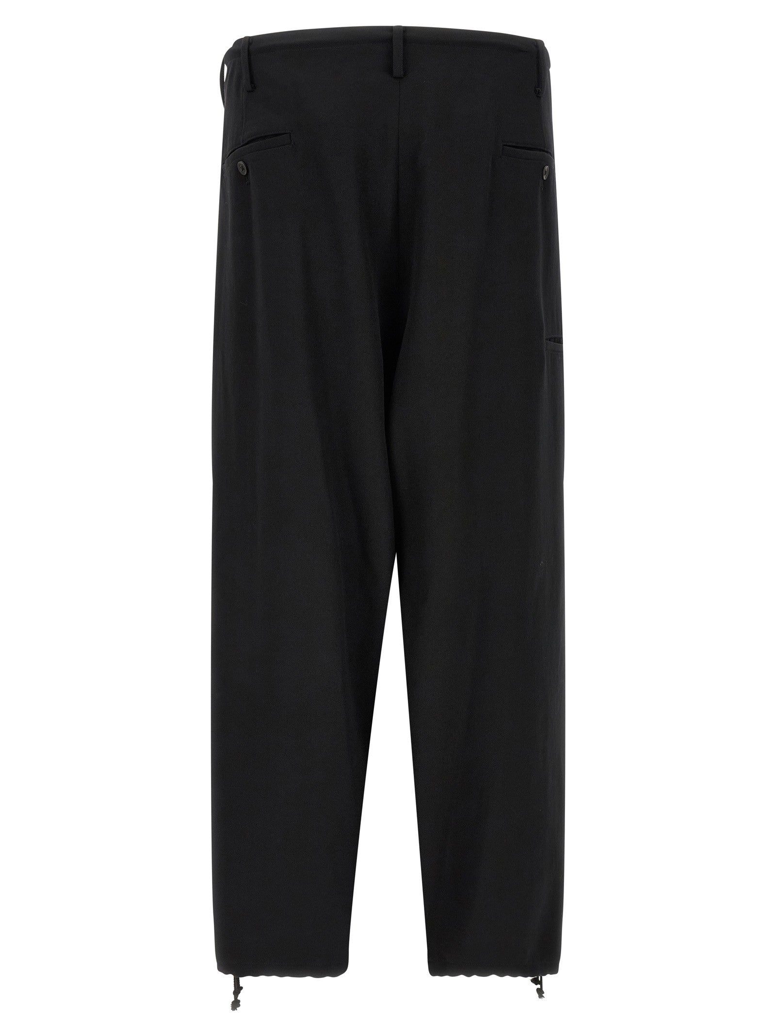 YOHJI YAMAMOTO New Standard Wallet Pants Black