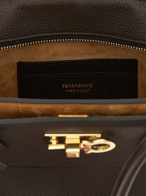 Ferragamo Newferragamo Studiosoft Eastwest( ) Shoulder Bag Brown
