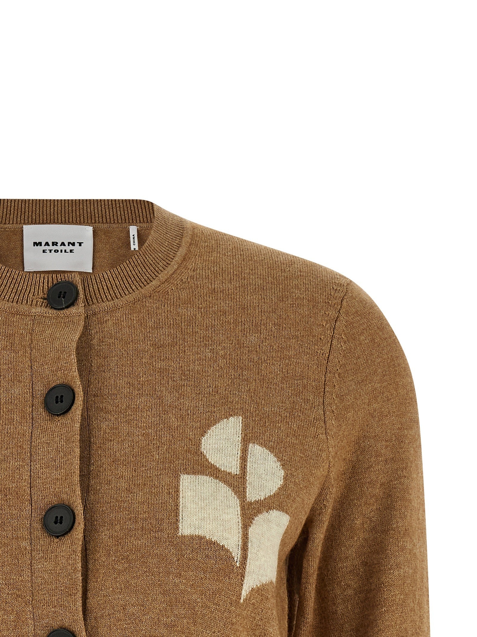 Isabel Marant Étoile Newton Cardigan Beige