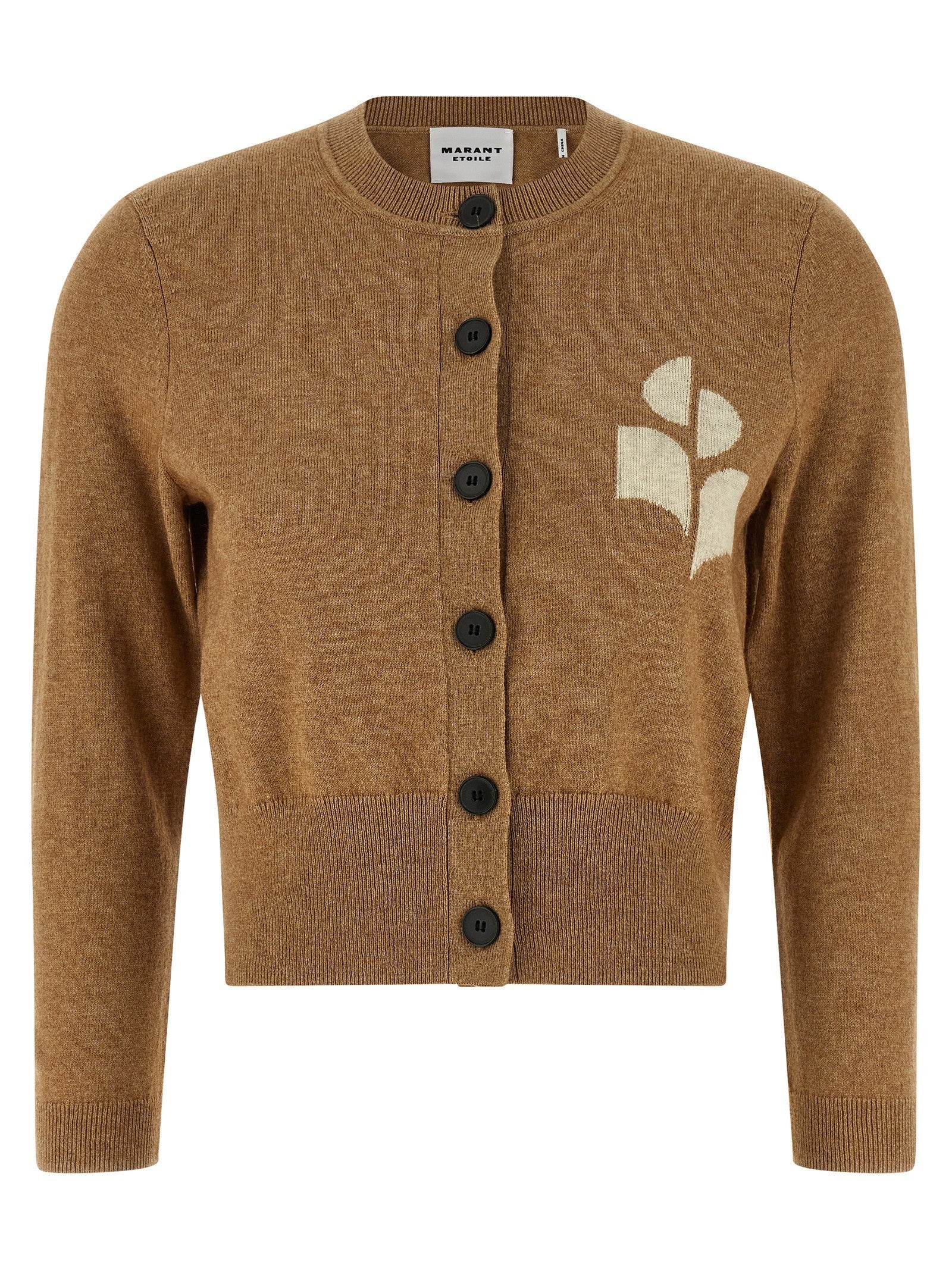 Isabel Marant Étoile Newton Cardigan Beige