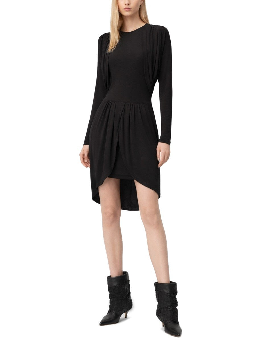 ISABEL MARANT Women's Niamae Mini Dress Black