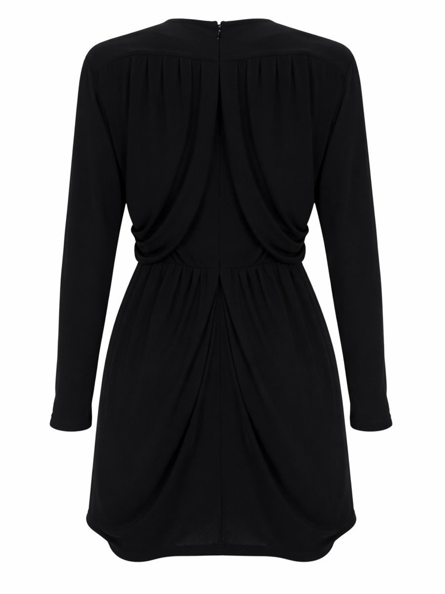 ISABEL MARANT Women's Niamae Mini Dress Black