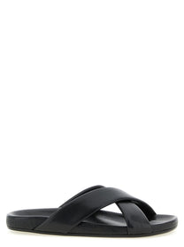 Saint Laurent Nichols Sandals Black