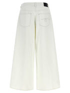 R13 Nico Wrap Jeans White, view 2