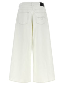 R13 Nico Wrap Jeans White