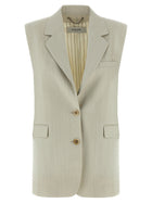 Golden Goose Nicole Vest Beige