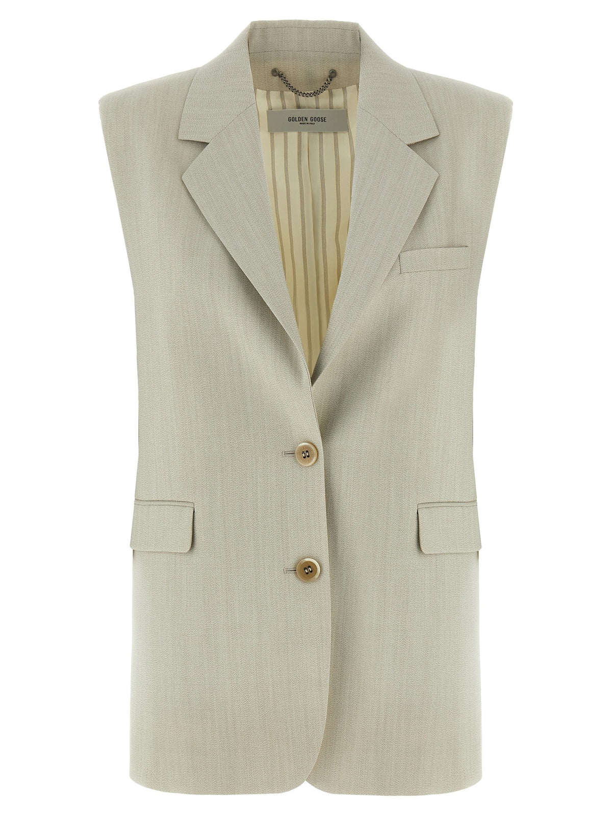 Golden Goose Nicole Vest Beige