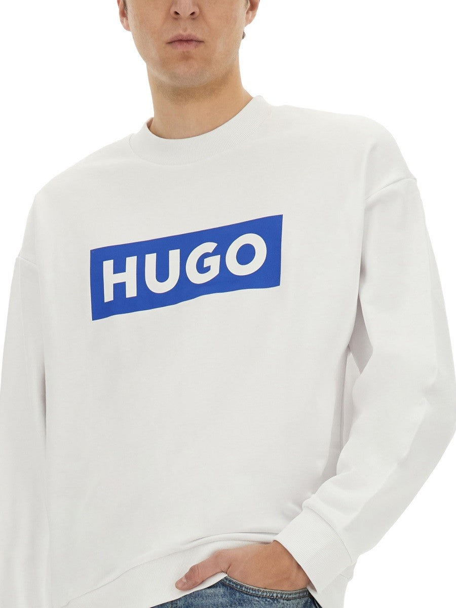 Boss Men's Niero Sweatshirt White