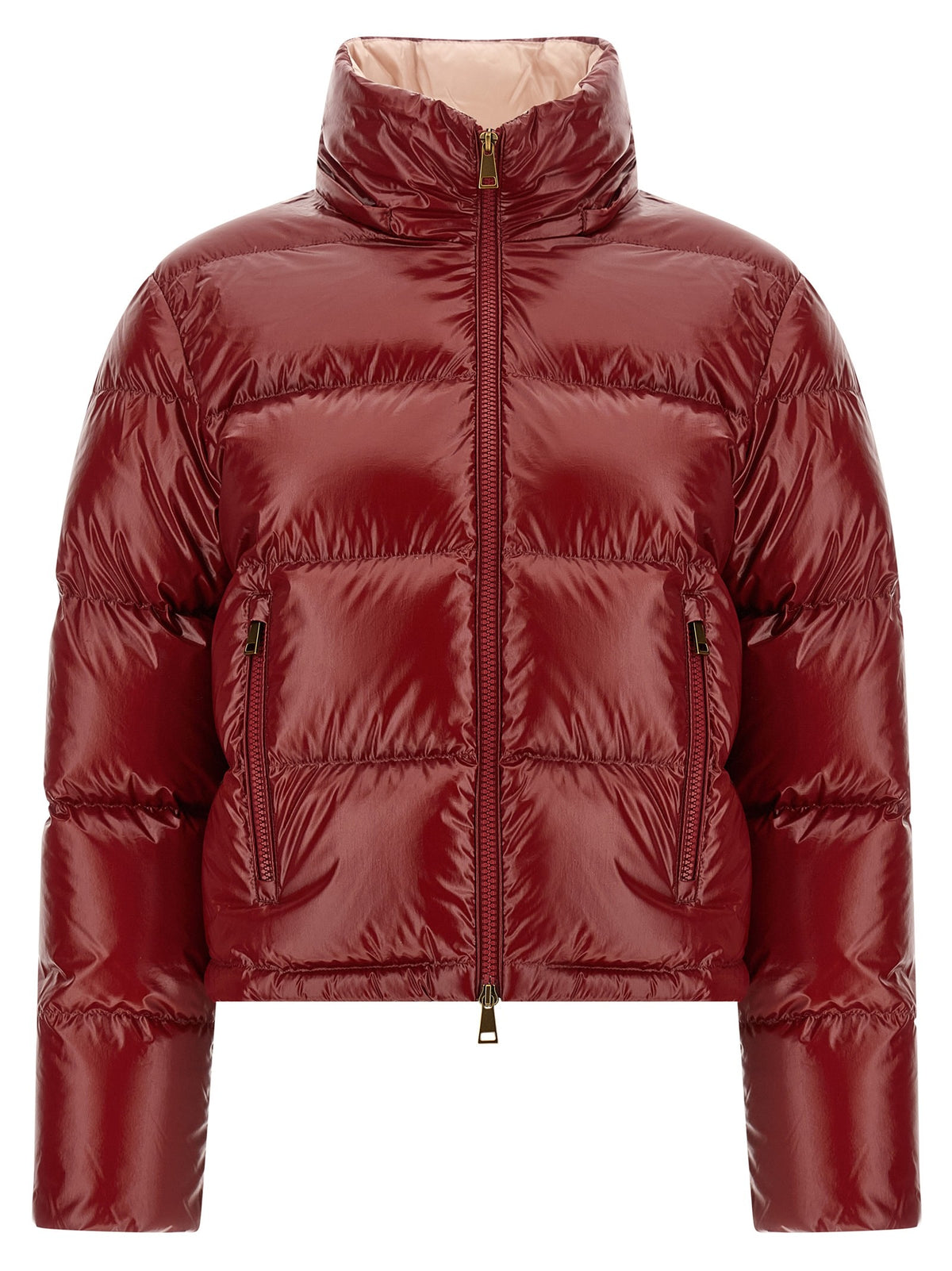 Moncler Nievole Down Jacket Red, view 2
