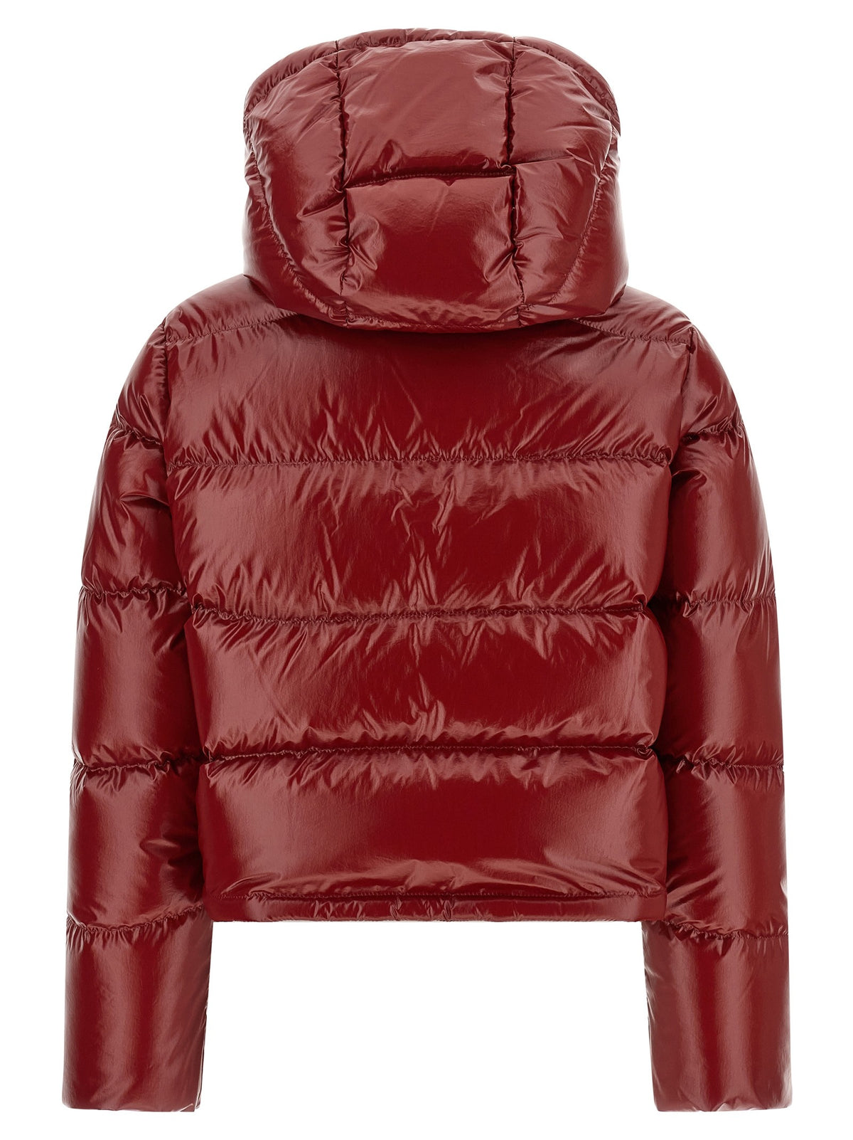 Moncler Nievole Down Jacket Red, view 3