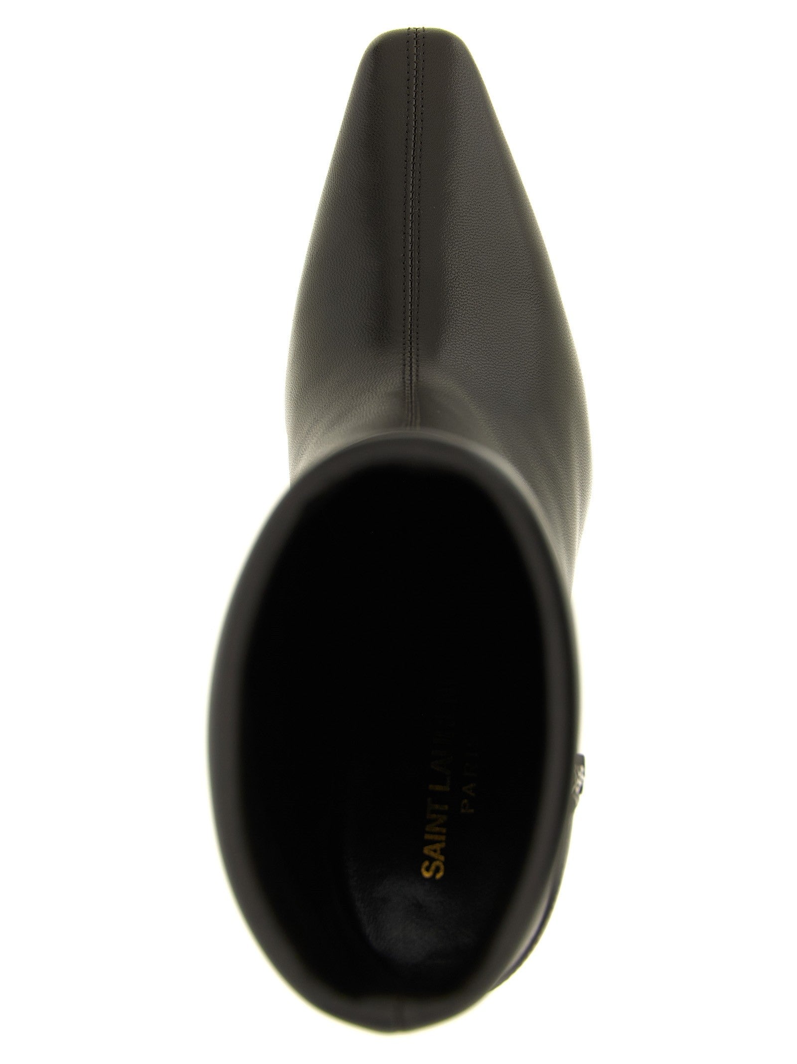 Saint Laurent Niki Ankle Boots Brown