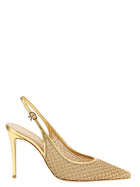 Gianvito Rossi Nikki Slingback Gold