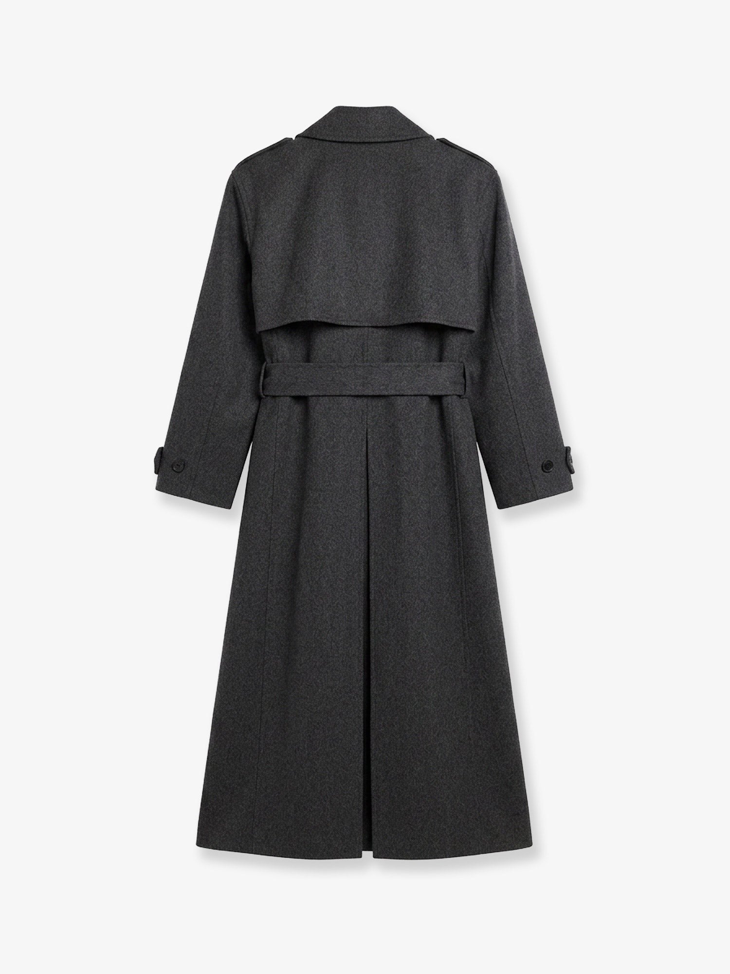 The Frankie Shop Women's Nikola Wool and Cashmere Blend Coat Grey