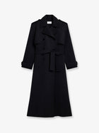 The Frankie Shop Women's Nikola Wool and Cashmere Blend Coat Black