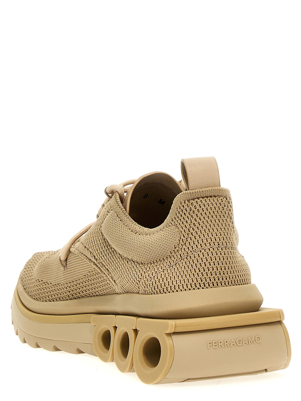 Ferragamo Nima Sneakers Beige, view 3