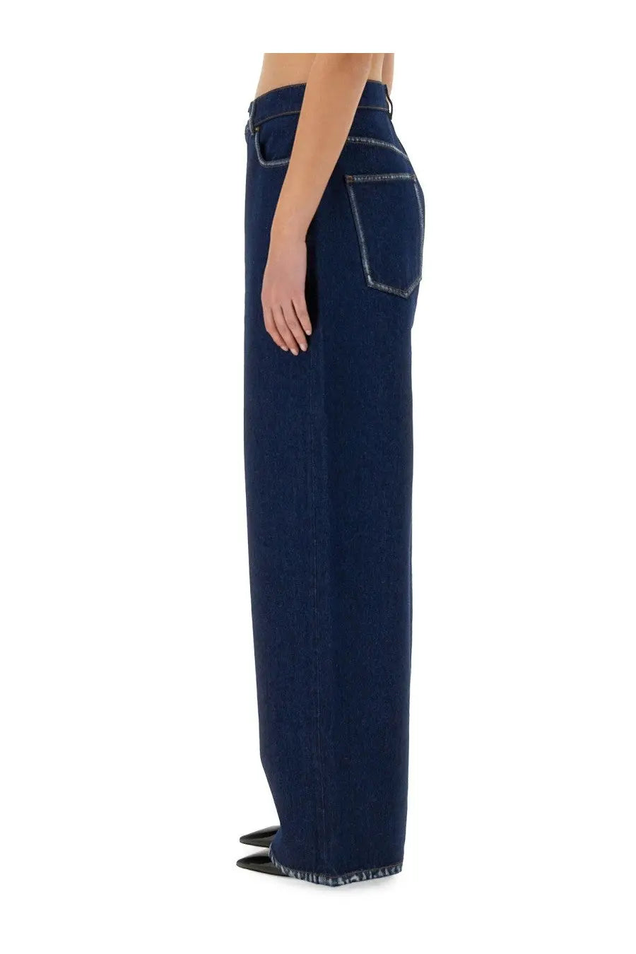 Nina Ricci Women's Boyfriend Jeans Blue, view 4