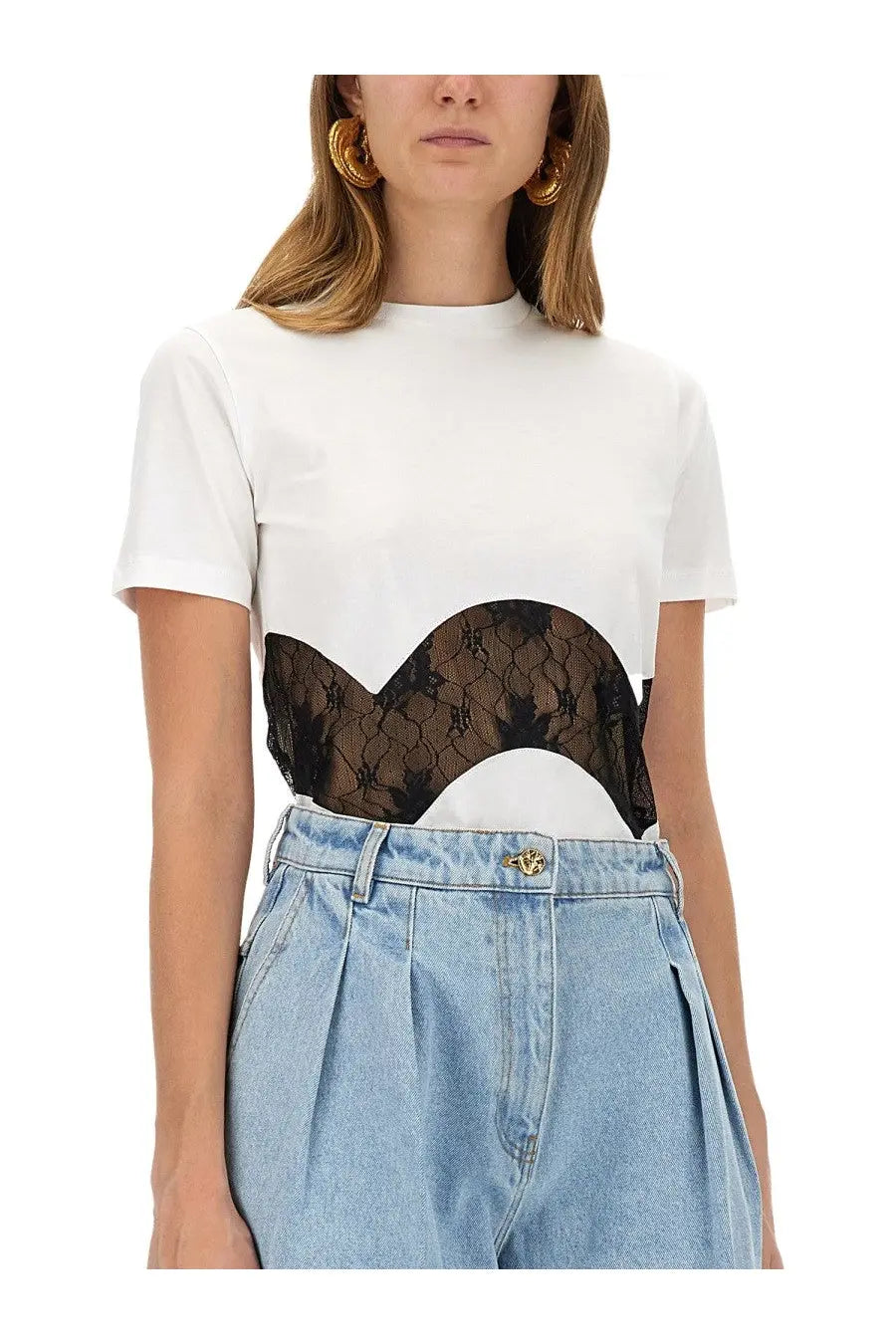 Nina Ricci Women's Jersey Shirt White, view 4