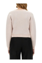 Nina Ricci Women's Mohair Cardigan Beige, view 3