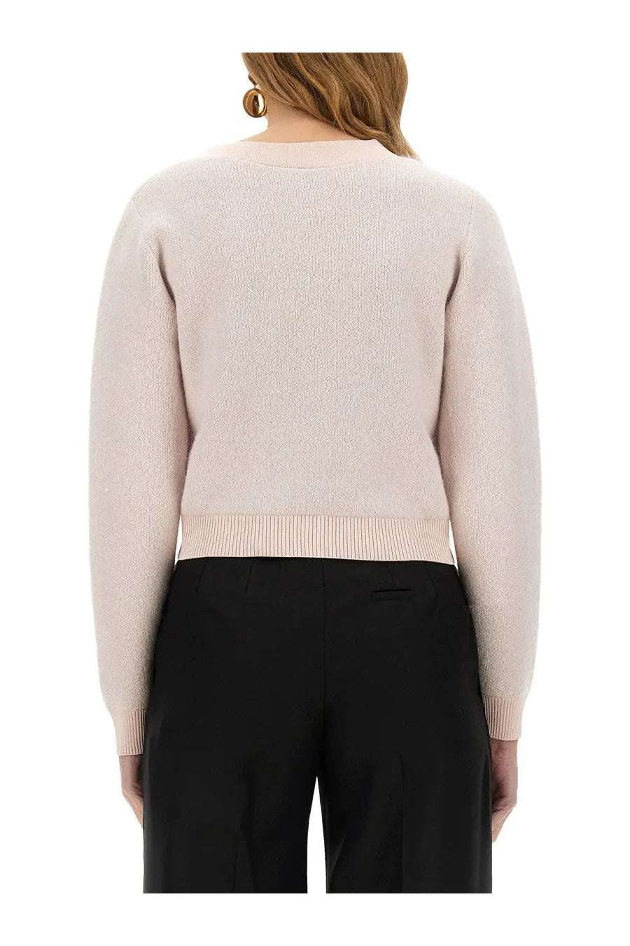 Nina Ricci Women's Mohair Cardigan Beige, view 3