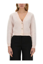 Nina Ricci Women's Mohair Cardigan Beige