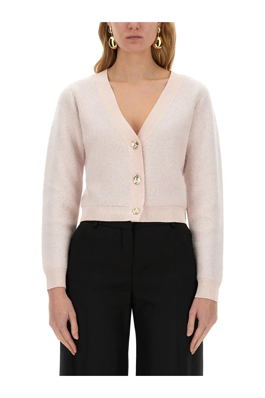 Nina Ricci Women's Mohair Cardigan Beige