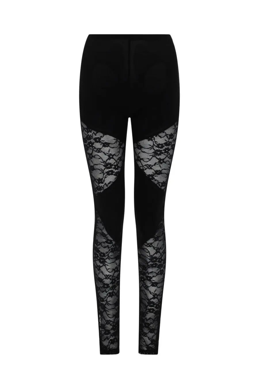 Nina Ricci Women's Patchwork Leggings Black