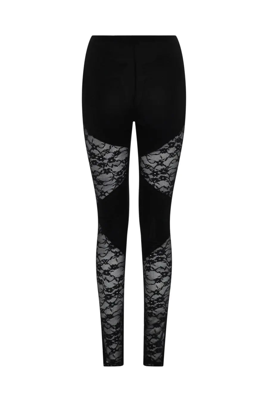 Nina Ricci Women's Patchwork Leggings Black, view 3