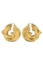 Nina Ricci Women's Twisted Earrings Gold