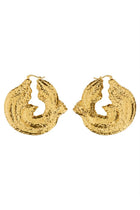 Nina Ricci Women's Twisted Earrings Gold, view 2