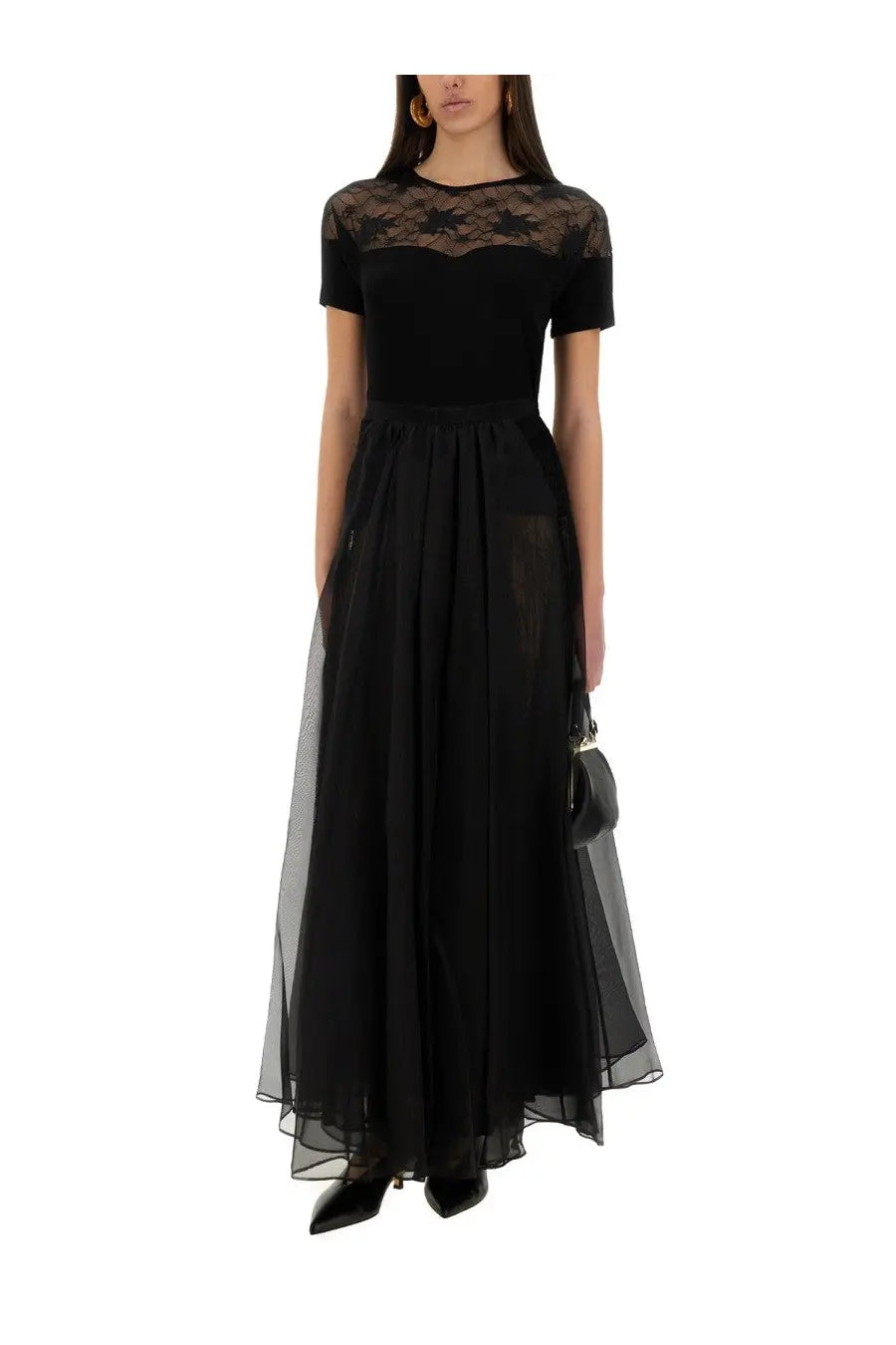 Nina Ricci Women's Voluminous Maxi Skirt Black, view 2