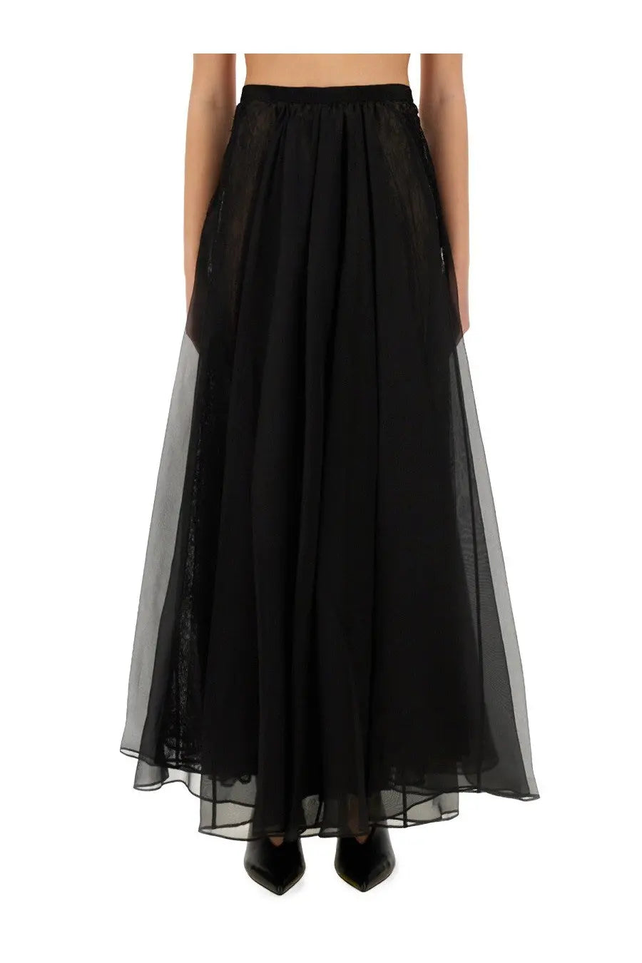 Nina Ricci Women's Voluminous Maxi Skirt Black