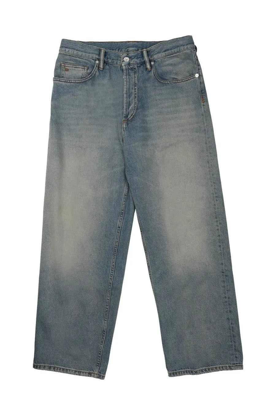 Nine:Inthe:Morning Men's Jeans Cinque Tasche Loose Fit Blue