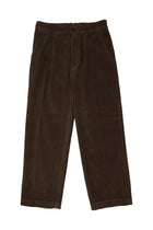 Nine:Inthe:Morning Men's Cotton Ribbed Trousers Brown