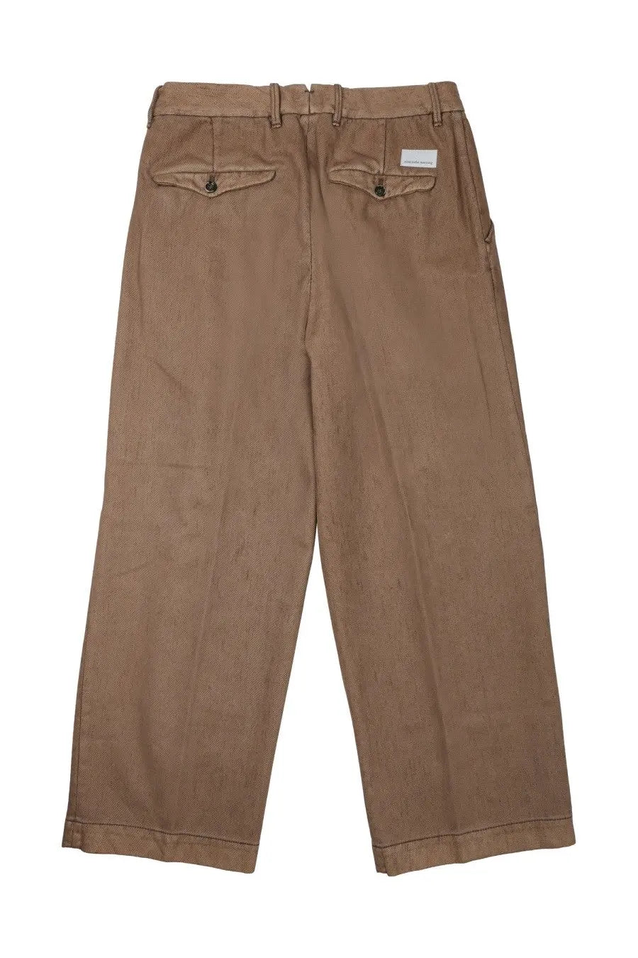 Nine:Inthe:Morning Men's Cotton Trousers Brown, view 2
