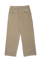 Nine:Inthe:Morning Men's Cotton Ribbed Trousers Beige, view 2