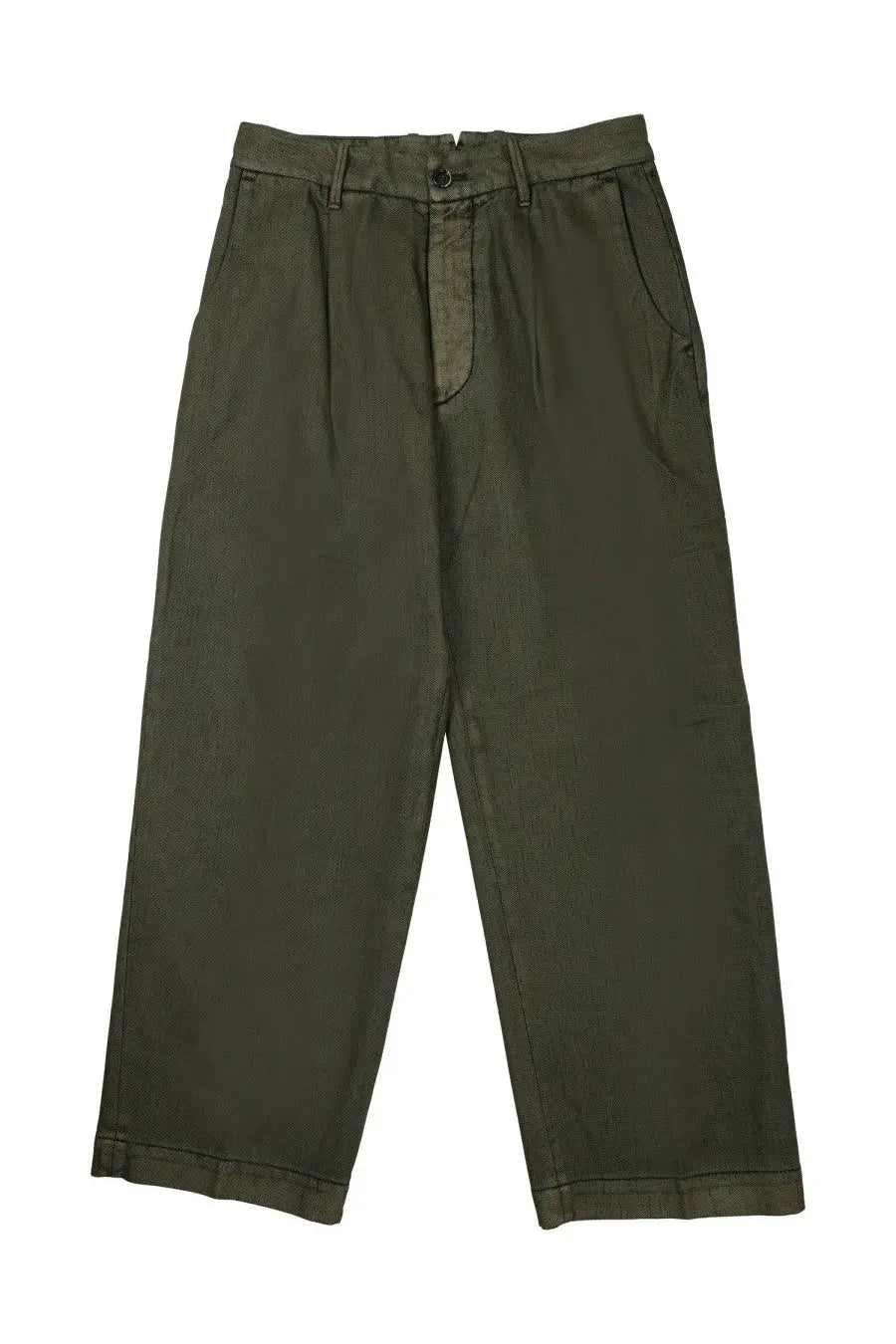 Nine:Inthe:Morning Men's Cotton Trousers Green
