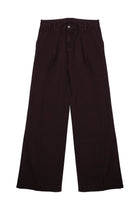 Nine:Inthe:Morning Women's Cotton Jeans Wide Brown