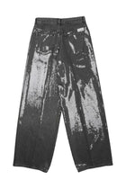 Nine:Inthe:Morning Women's Sequinned Jeans Grey, view 2