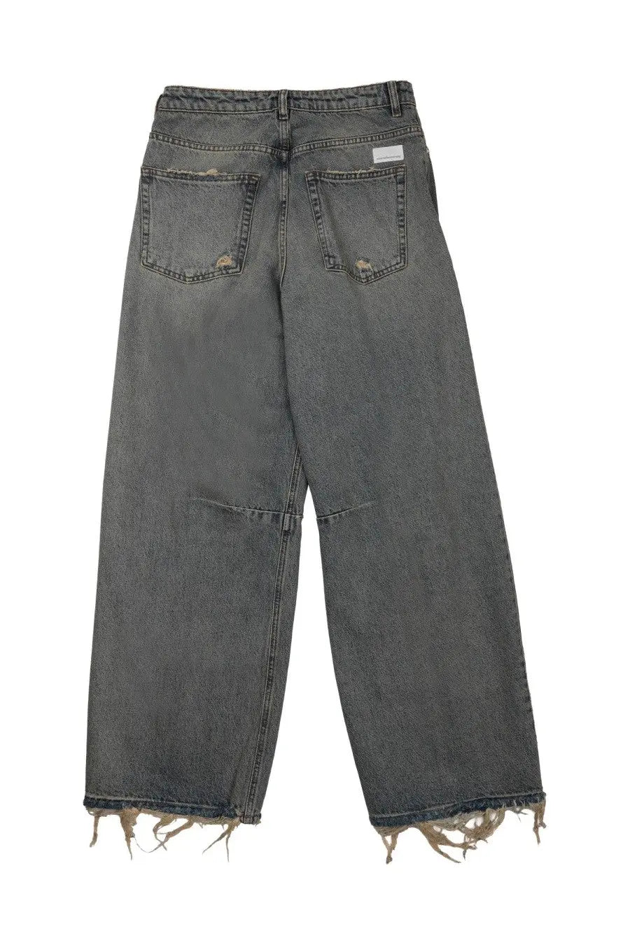 Nine:Inthe:Morning Women's Jeans Ergonomic Effetto Destroy Blue, view 2