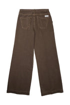 Nine:Inthe:Morning Women's Cotton Jeans Wide Brown, view 2