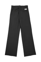 Nine:Inthe:Morning Women's Wool Blend Tailored Trousers Grey, view 2