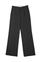 Nine:Inthe:Morning Women's Wool Blend Tailored Trousers Grey