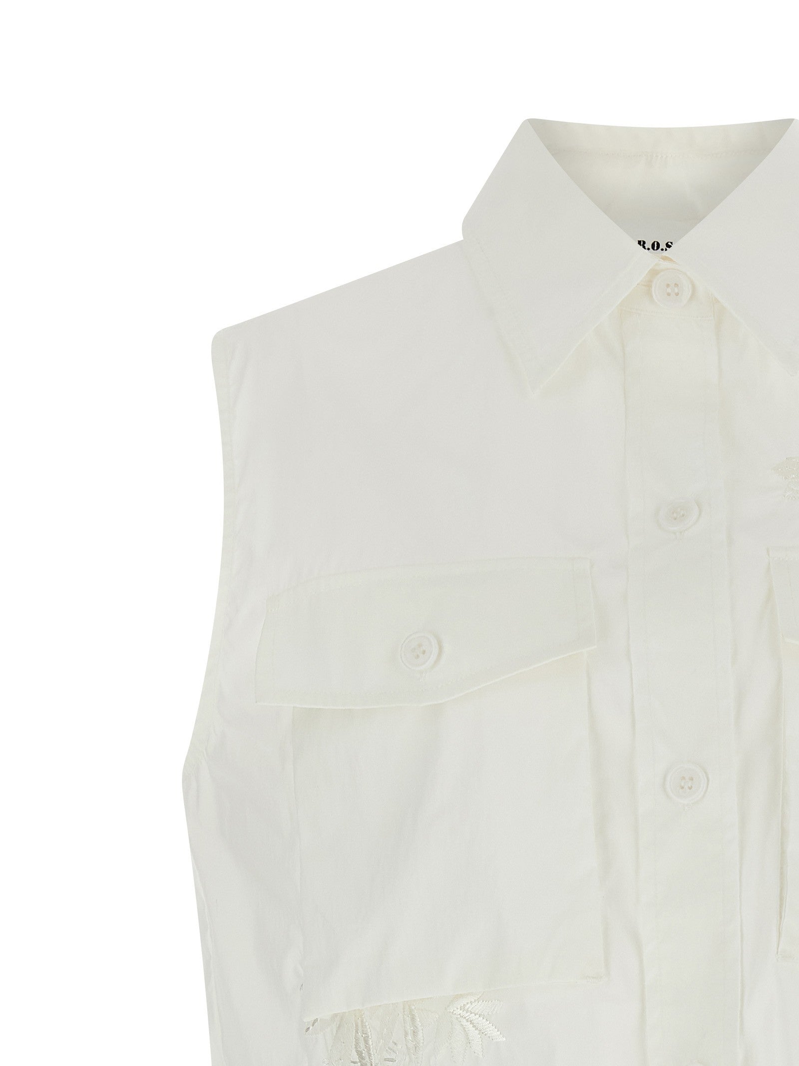 Parosh Shirt White