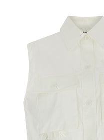 Parosh Shirt White
