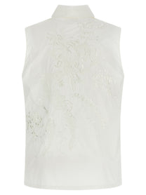 Parosh Shirt White